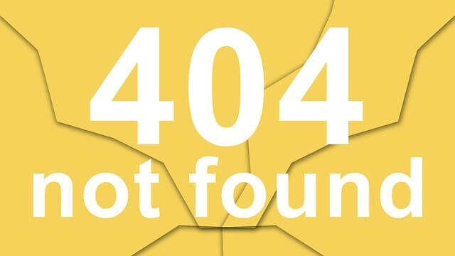error 404