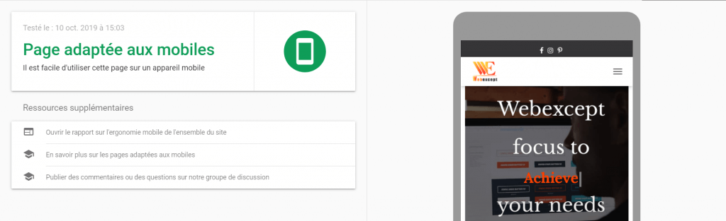 mobile friendly