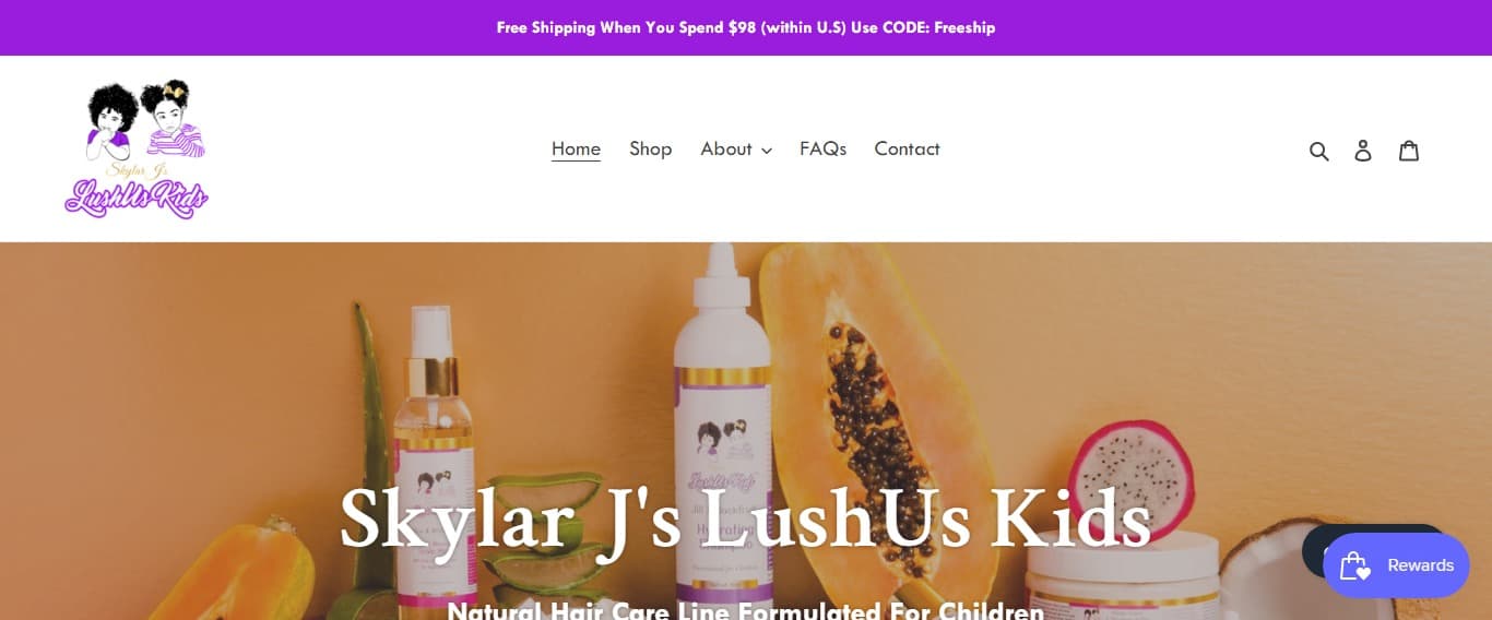 lushuskids.com